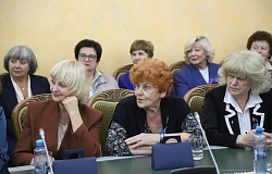 Профессор Тамара Шаршакова приняла участие во встрече Совета старейшин Белорусского союза женщин