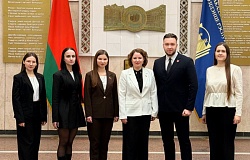 Делегация ГомГМУ приняла участие в VIII Международном форуме молодых управленцев в Академии управления