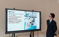 «Не парь и не парься»: беседа студентов с учащимися 9-х классов о вреде курения электронных сигарет