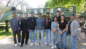 International students visited Gomel Regional Museum of Military Glory