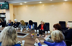 Представитель ГомГМУ на выездном заседании БСЖ на фабрике «Спартак»