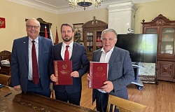 Ректоры ГомГМУ и СПбГПМУ обозначили направления двустороннего сотрудничества