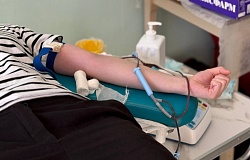 В Гомельской университетской клинике – госпитале инвалидов ВОВ проходит «День донора ГомГМУ»
