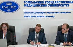 В ГомГМУ состоялось зачисление абитуриентов, поступающих за счет средств республиканского бюджета