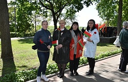 Торжественный митинг, приуроченный ко Дню Победы