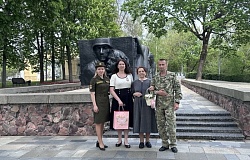 Преемственность памяти: студенты и преподаватели ГомГМУ почтили подвиг героев-ополченцев