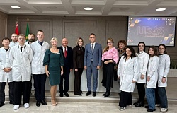 Выпускник, наставник, руководитель: встреча главного санитарного врача Могилевской области со студентами ГомГМУ