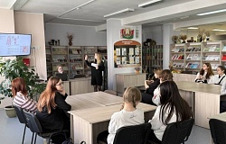 Студенческая информационно-пропагандистская группа ГомГМУ продолжает свою работу в учреждениях образования г.Гомеля