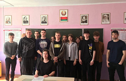 Руководство средней школы № 37 г.Гомеля благодарит студентку лечфака Наталью Полторан