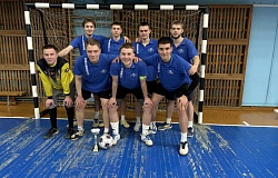 ГомГМУ одержал уверенную победу в товарищеском матче по мини-футболу