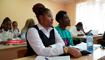 Students from Equatorial Africa began their studies at Gomel State Medical University